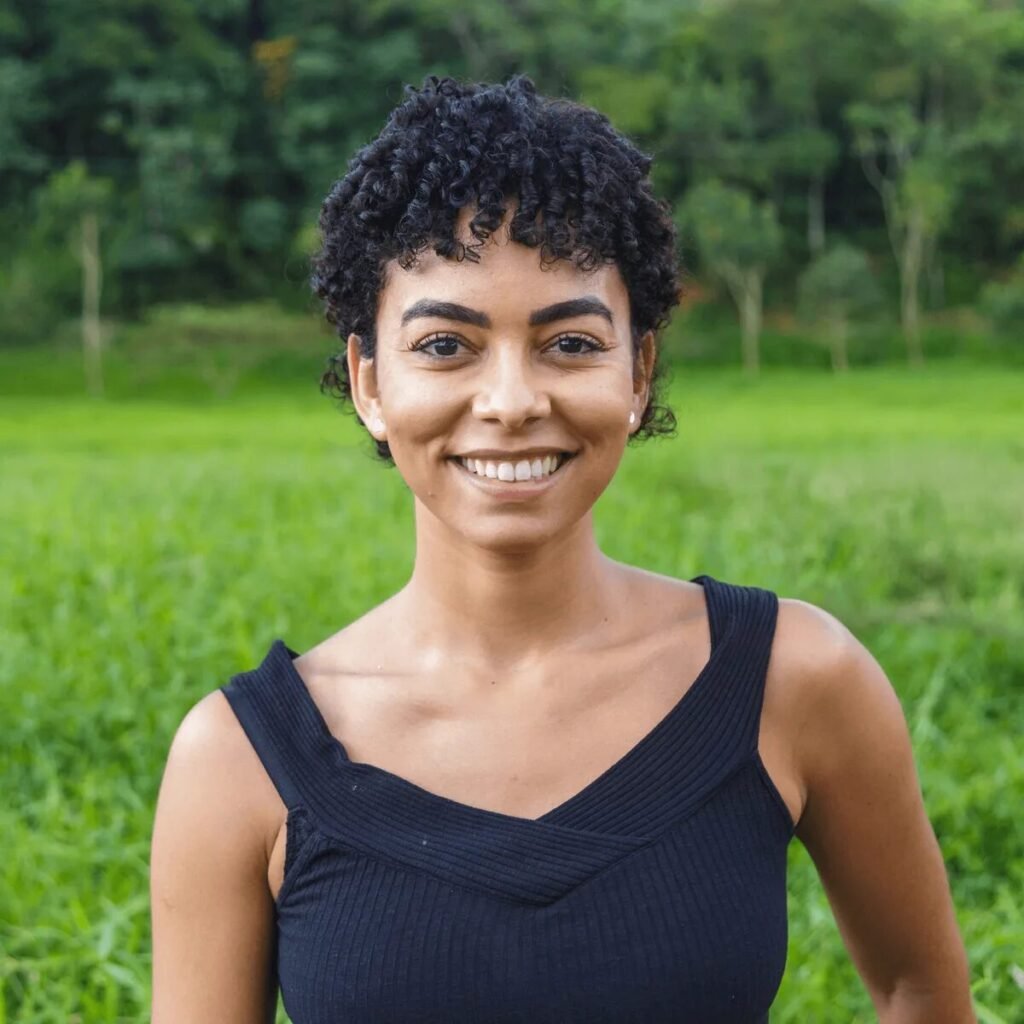 Portrait de Léa, passionnée de nature et des liens qu'elle tisse naturellement entre les éléments vivants qui la composent.