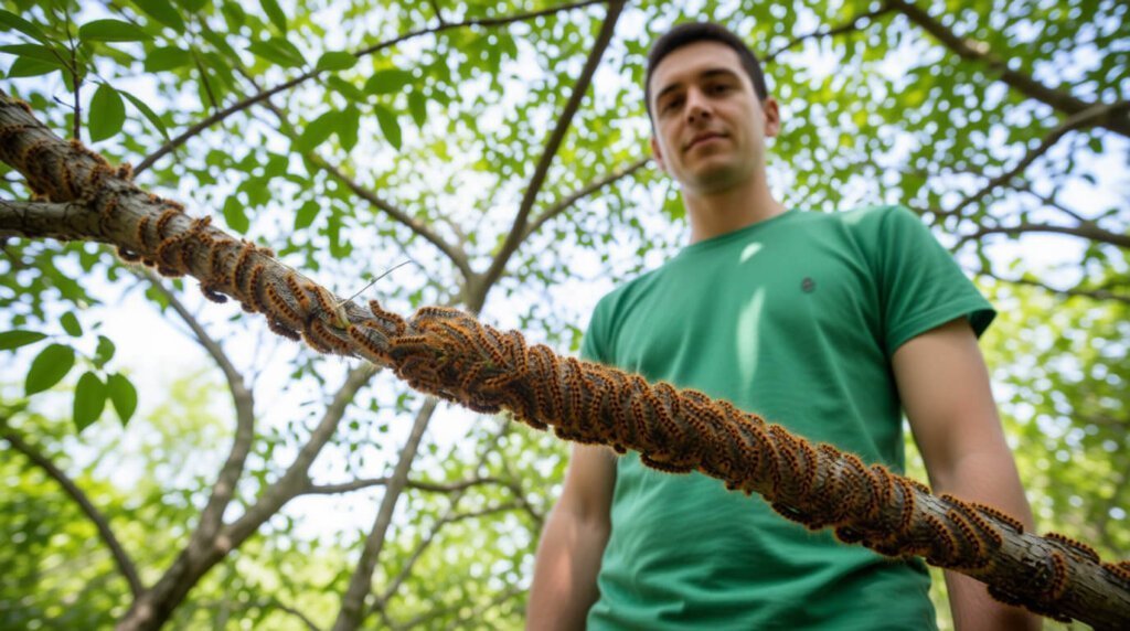 Que faire en cas de contact direct avec des poils urticants ? 🆘