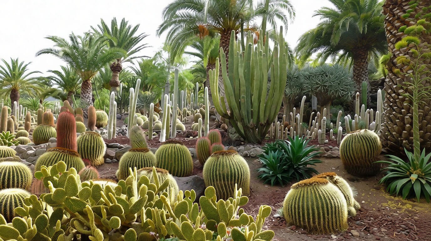 Cultiver la biodiversité avec des plantes xérophytes