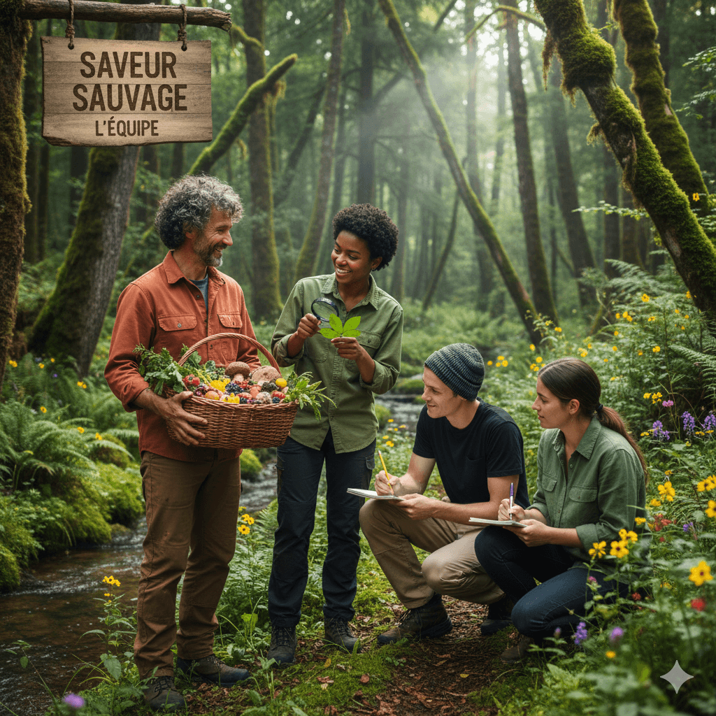 Equipe de saveur sauvage