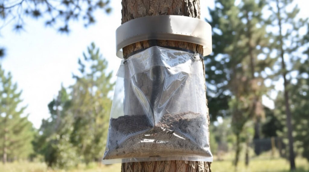 Se protéger contre la dispersion des poils urticants 🛡️