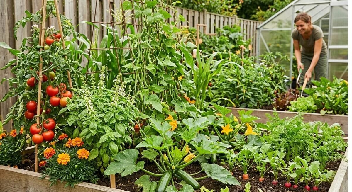 association de plantes au potager