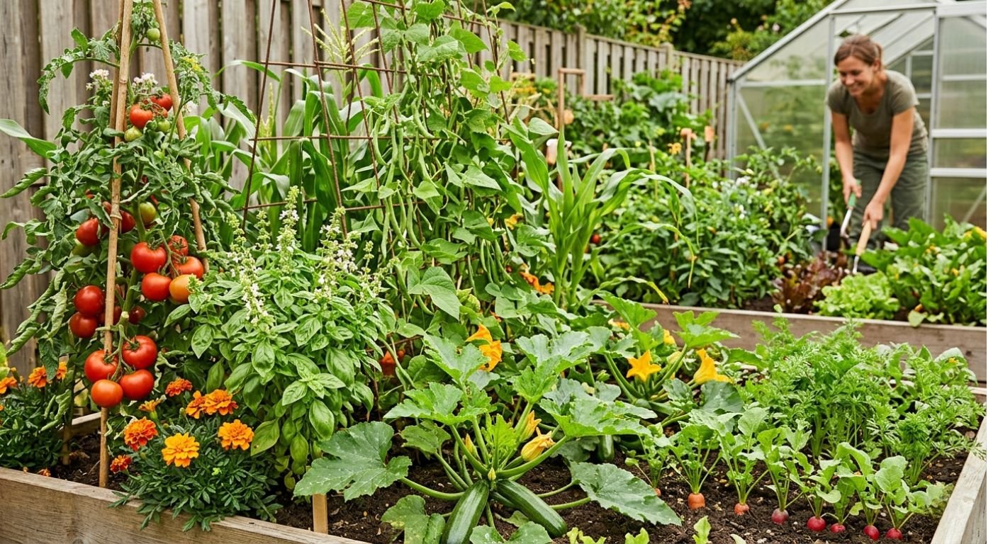 association de plantes au potager