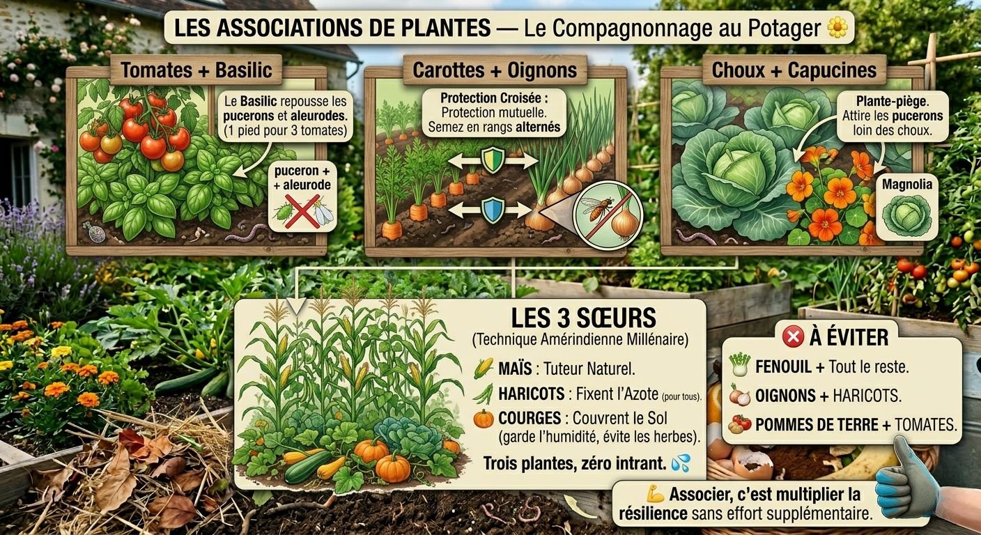 associations de plantes