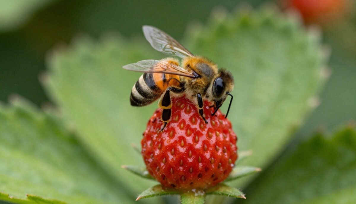 4. Le fraisier et la bourrache : l'alliance des pollinisateurs 🐝