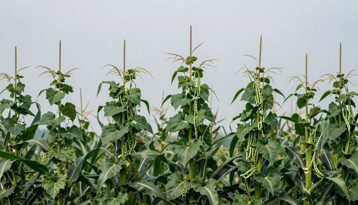 10. Haricot et Maïs : la symbiose de l'azote et du support 🌱