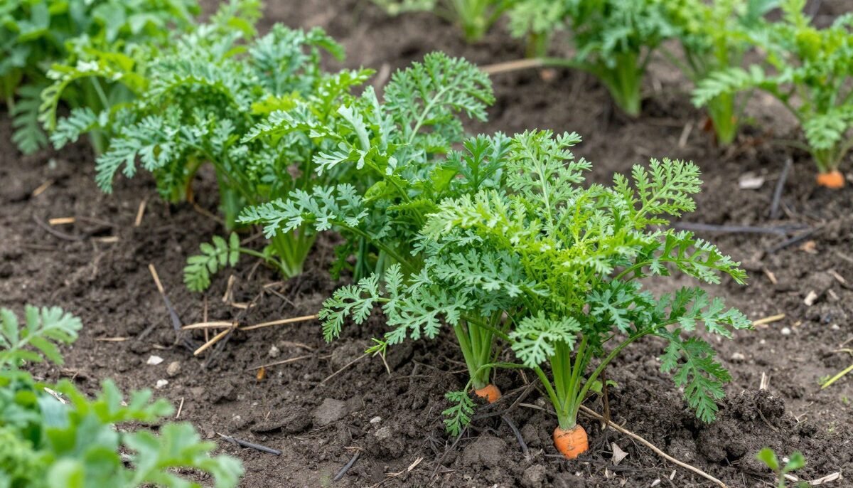 2. Carotte et Poireau : le bouclier olfactif réciproque 🥕