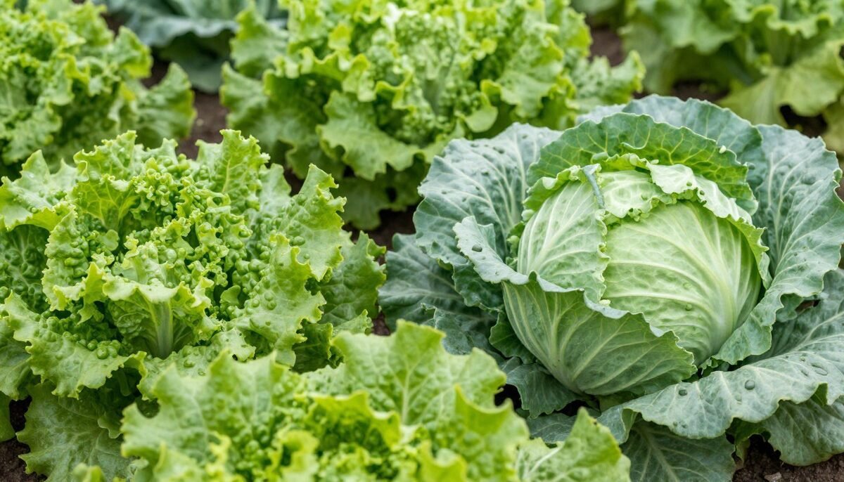 7. Laitue et Chou : le duo pour optimiser l'espace 🥗