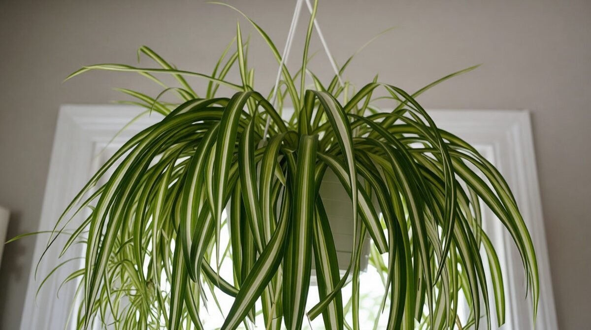 Chlorophytum : l'alliée dépolluante ultra-résiliente 🕷️