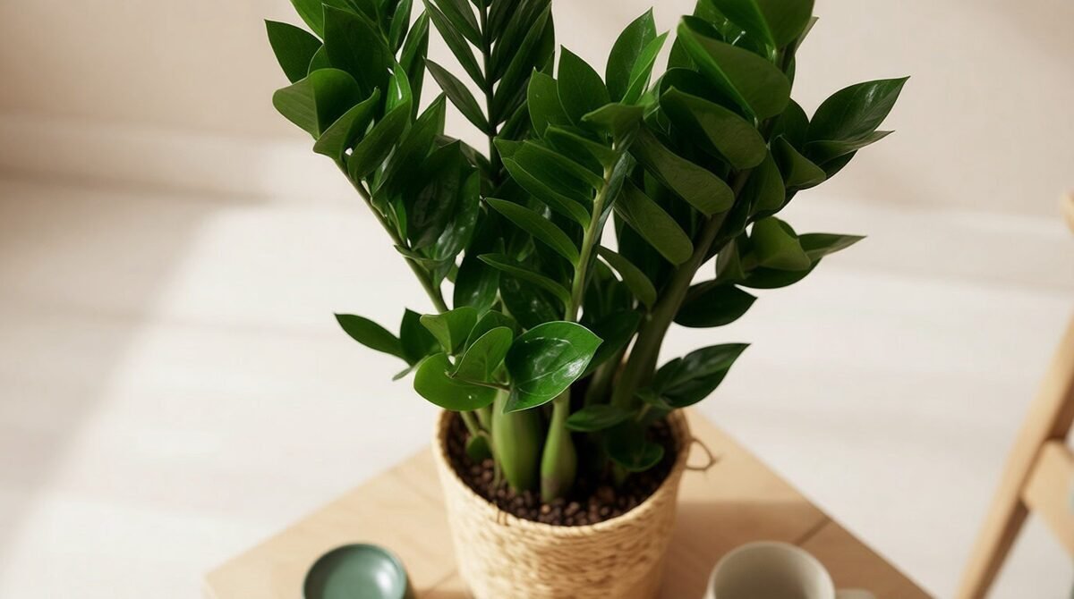 Zamioculcas : un roc végétal aux feuilles de cire 💎