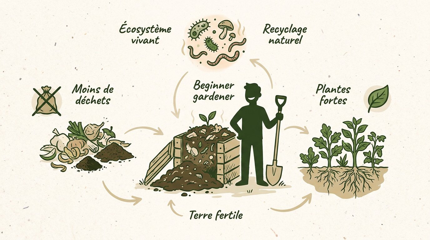 Le cycle du compostage pour débutants