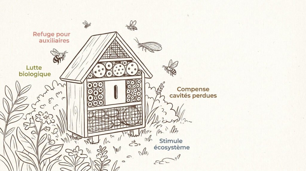 abri insectes utile