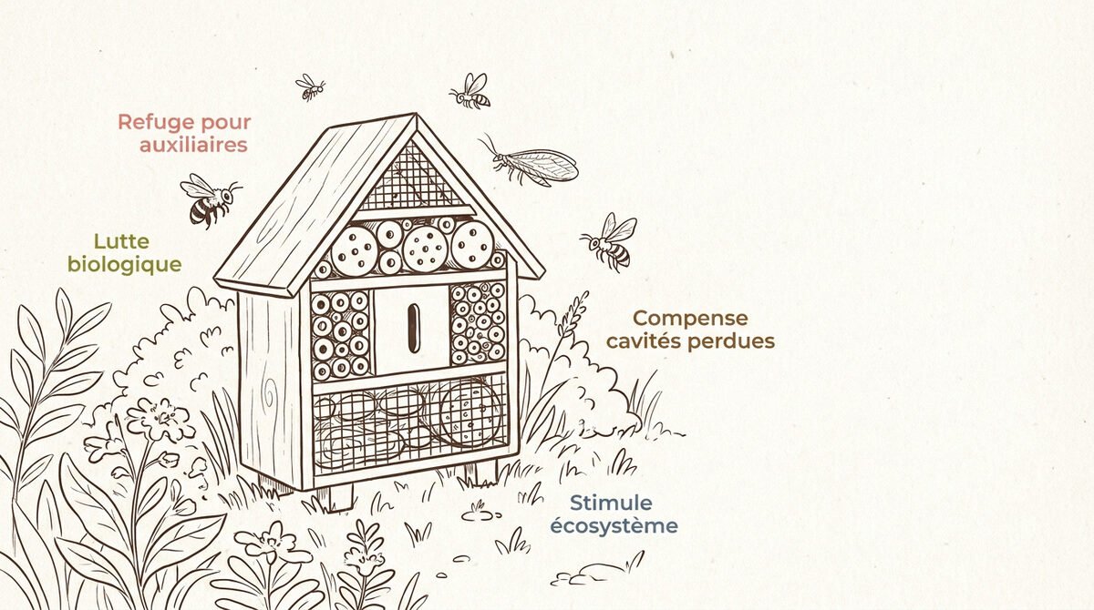 abri insectes utile