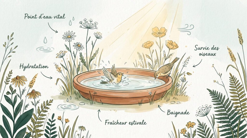 point eau oiseaux été