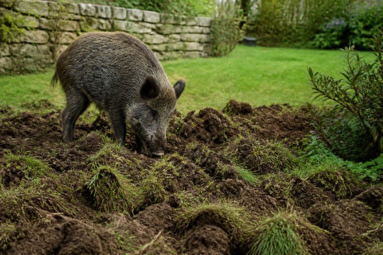 Sanglier au jardin : que faire pour protéger votre terrain