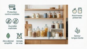 Optimiser vos bocaux de conservation en placard en 2026