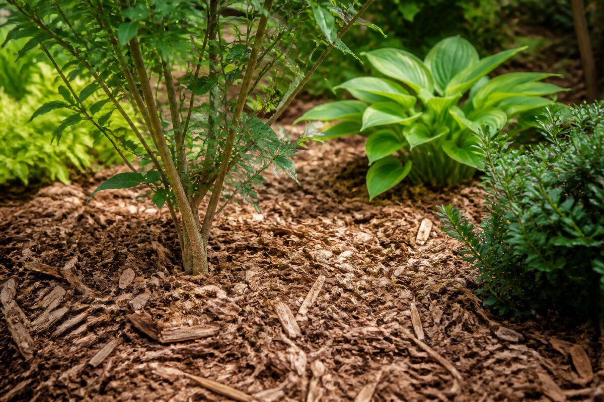 Préserver l'humidité du sol avec le paillage stratégique 🪵