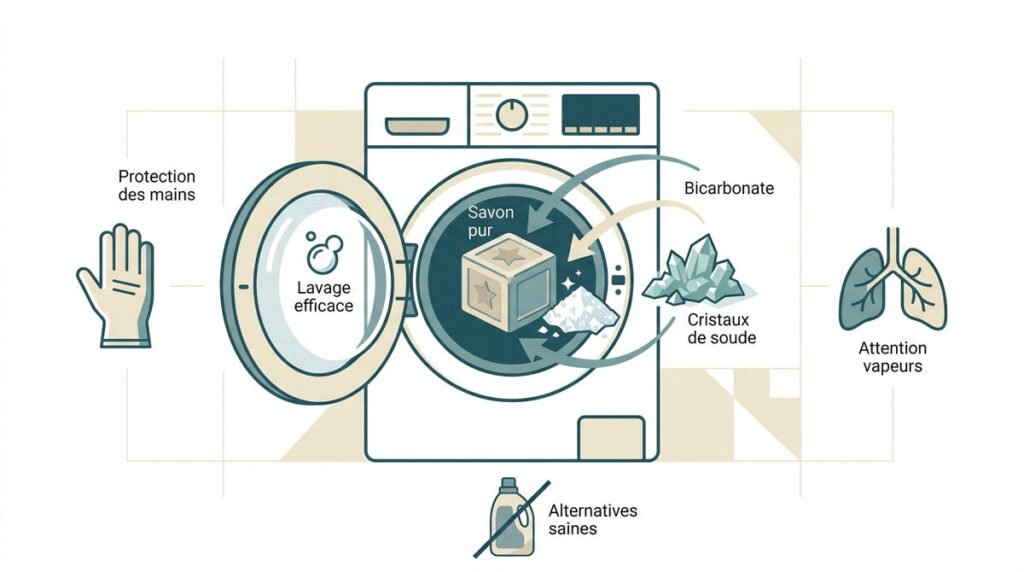Lessive maison précautions : bien laver sans risques 🧼