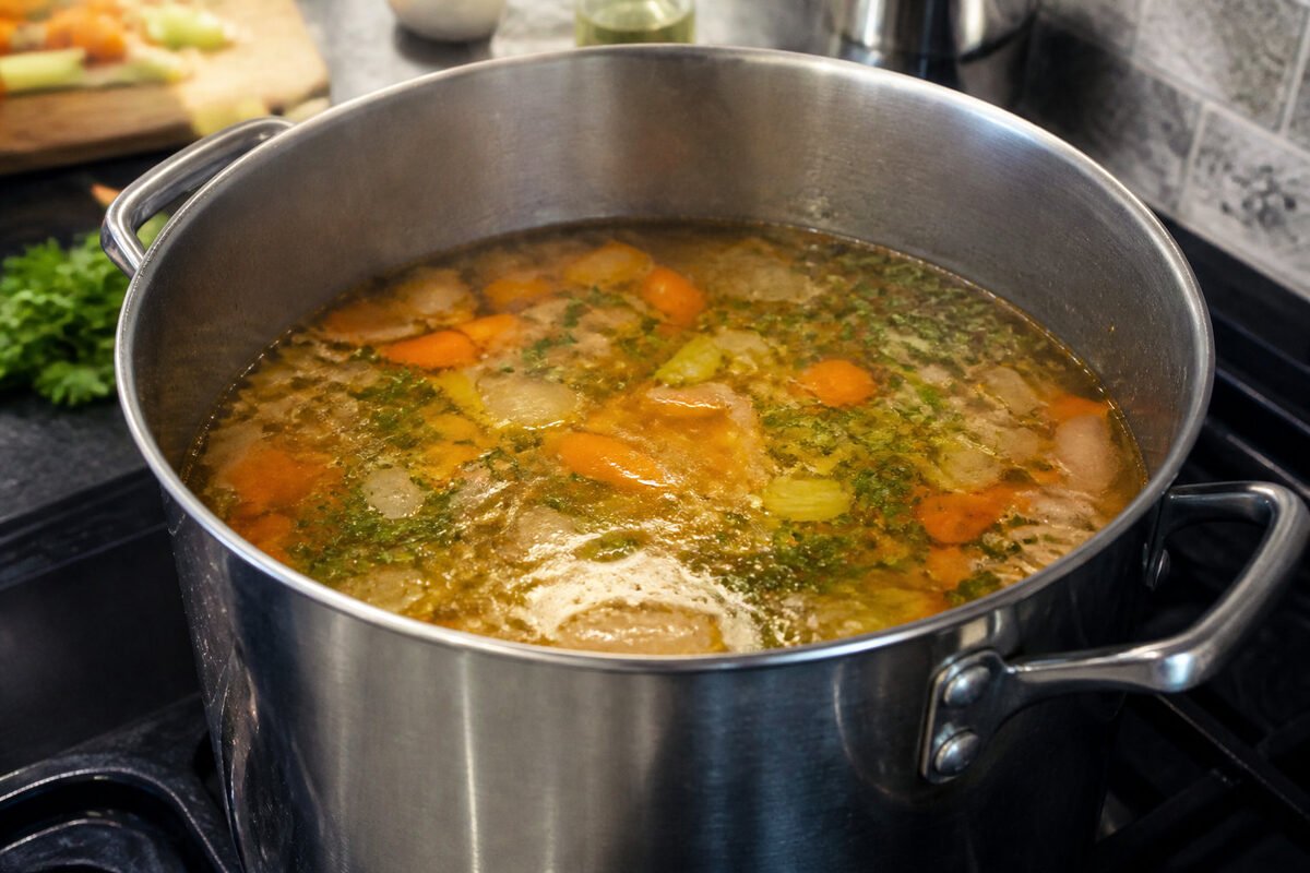 🔥 Les étapes pour réussir la cuisson de votre bouillon maison