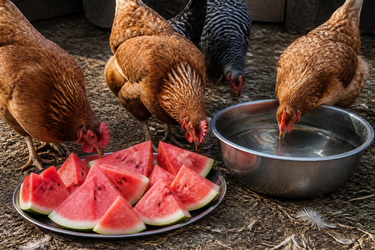 Distribution d'une hydratation constante et d'aliments aqueux