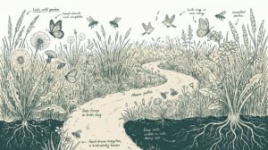 Réussir son jardin sans tonte totale pour la biodiversité