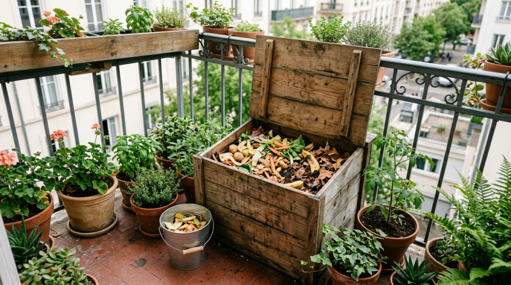 Compost en appartement : bien démarrer sans odeurs — couverture
