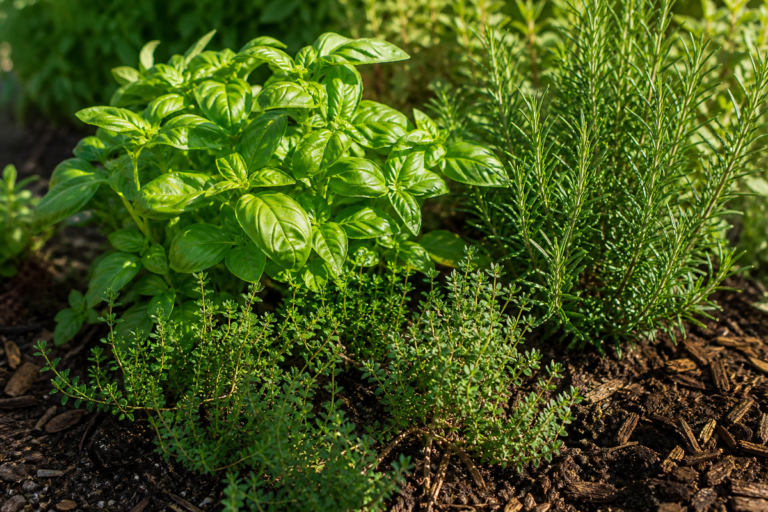 Paillage au pied des aromatiques : garder l’humidité sans étouffer les plants